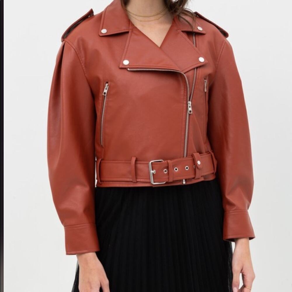 New Leather Women’s Jacket - Picture 1 of 3